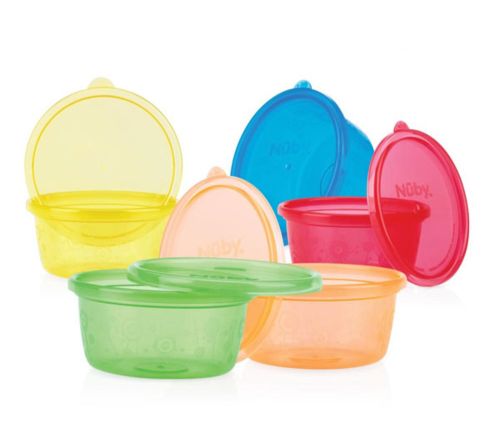 Nuby 6 skåle - 300 ml