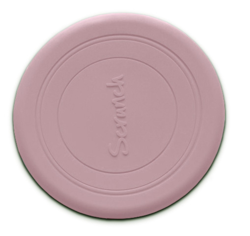 7: Rosa frisbee - scrunch-frisbee