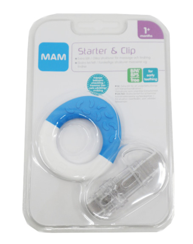 Blå MAM Starter & Clip - bidering