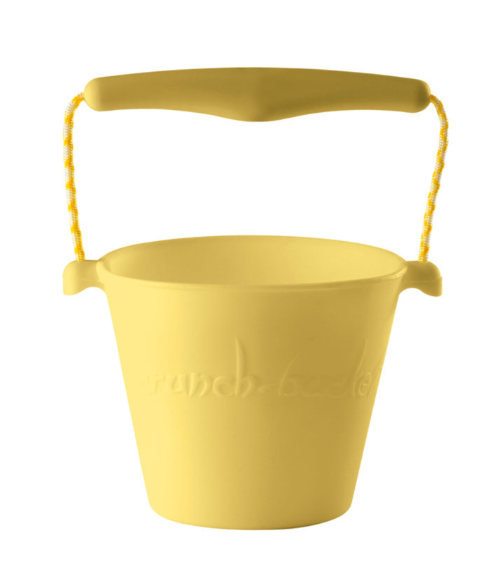 Gul strandspand – Scrunch-Bucket