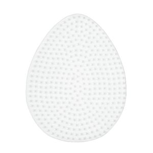 oval perleplade fra hama