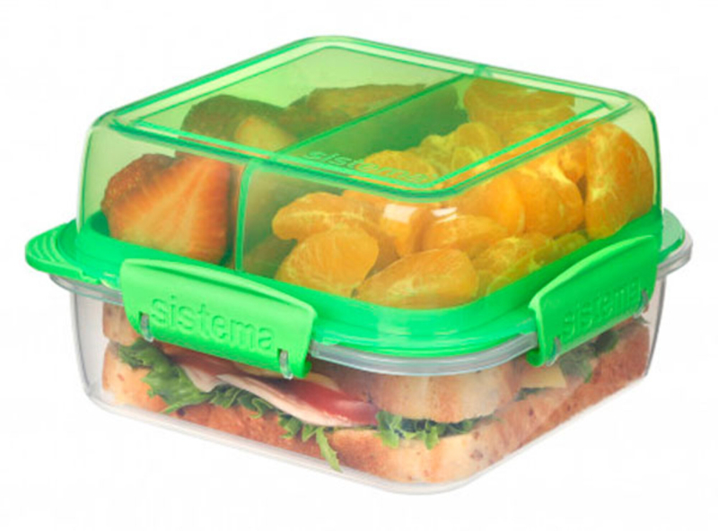 Billede af Sistema Lunch Stack madkasse 1,24 L - Grøn