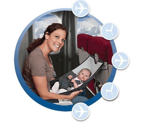 Flyebaby babysæde | Gør flyveturen med baby mere behagelig | Babadut.dk