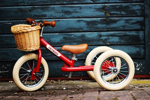 Vintage rød trybike