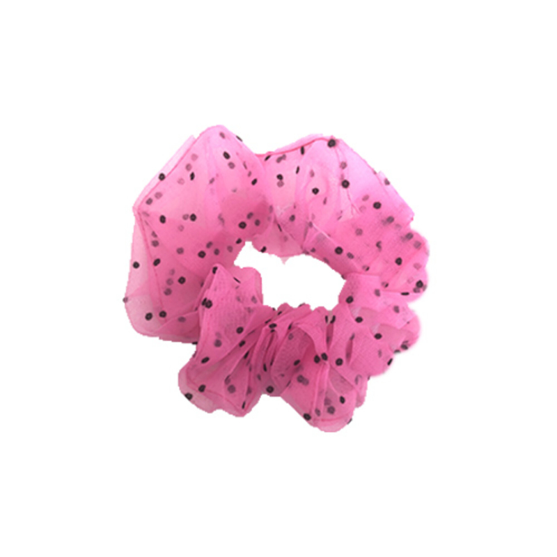 Billede af Scrunchie fra By Stær - Petit Pink med prikker