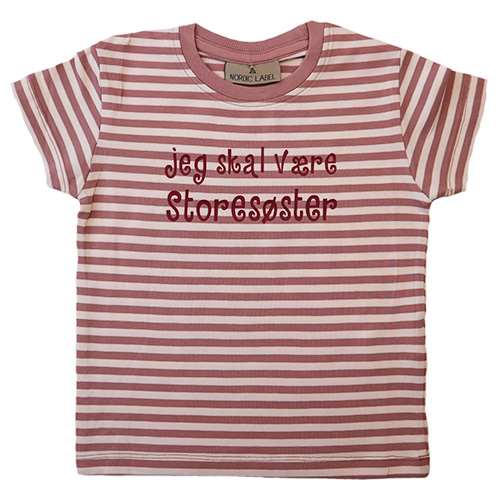 Storesøster T-shirt Fra Nordic Label