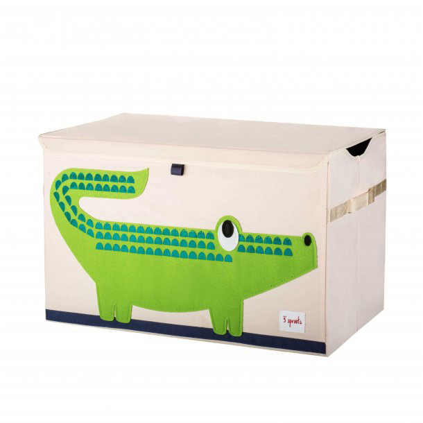 Billede af 3 Sprouts - Opbevaringskasse - Green Crocodile