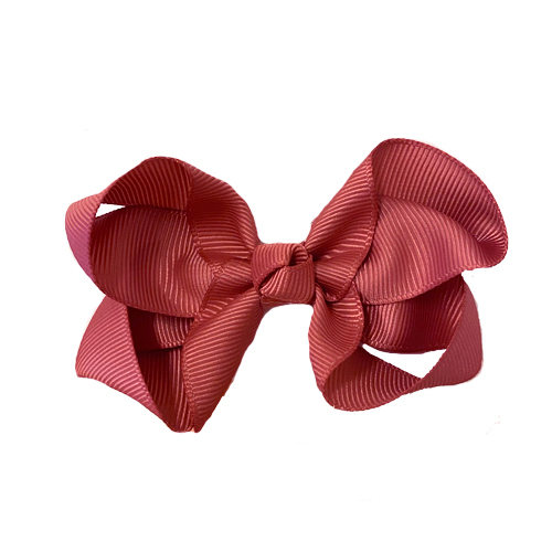 Hårsløjfe Dusty Berry 8 cm – By Stær