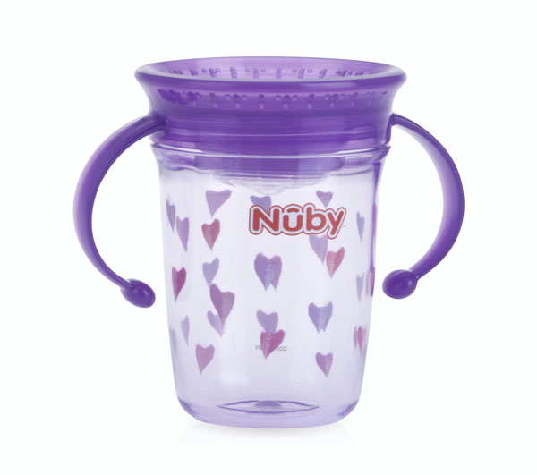 Billede af Nuby Wonder Cup - 240 ml - 10442 hjerte