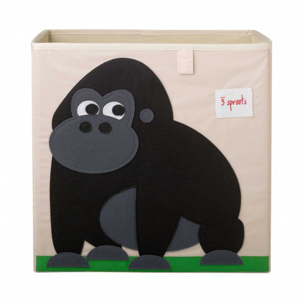 3 Sprouts - Storage Box - Black Gorilla