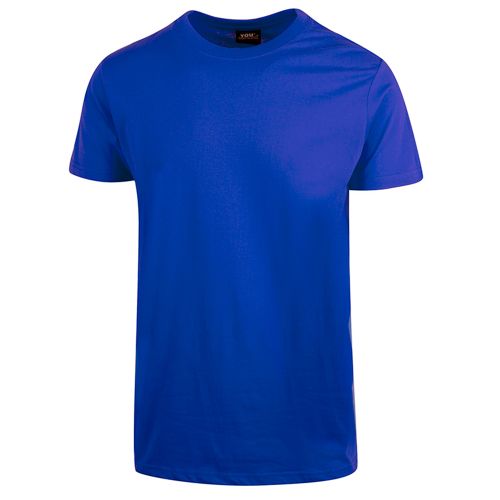koboltblå t-shirt