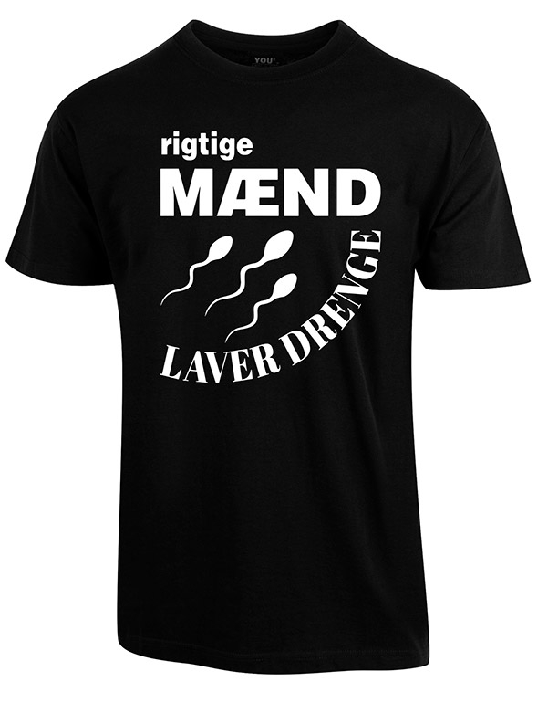 Rigtige Mænd Laver Drenge Sort