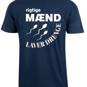 navy fars dag t-shirt