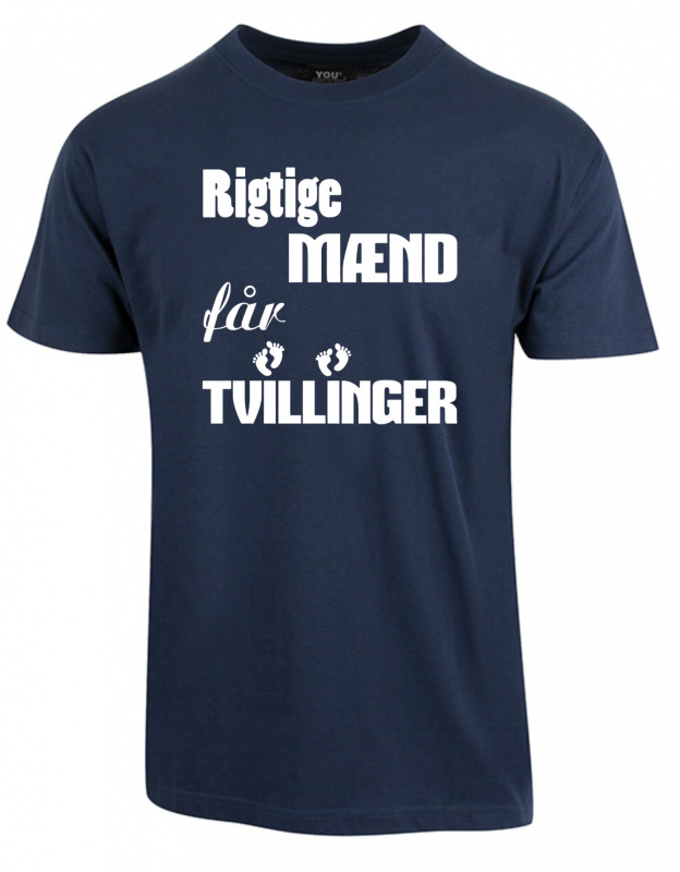 Billede af Rigtige mænd får tvillinger - Navy