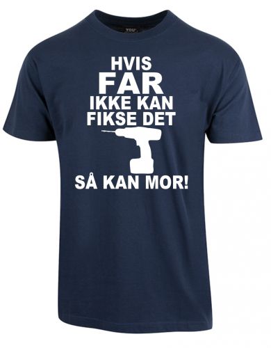 navy fars dag t-shirt