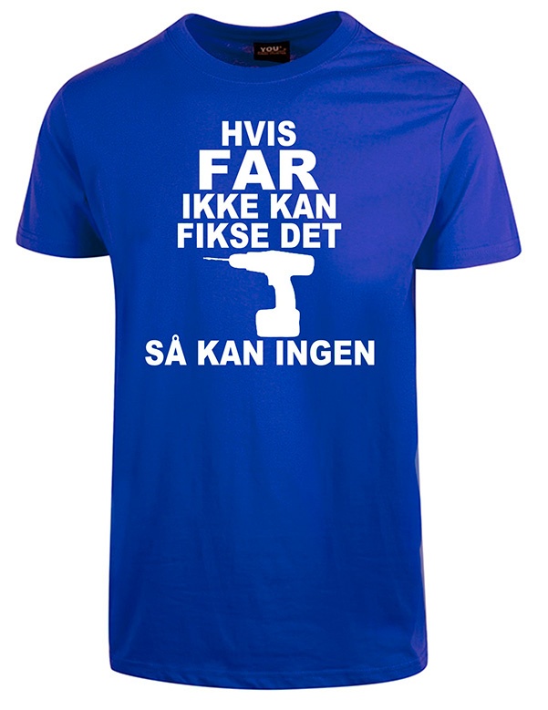 Hvis far ikke kan fikse det – Koboltblå
