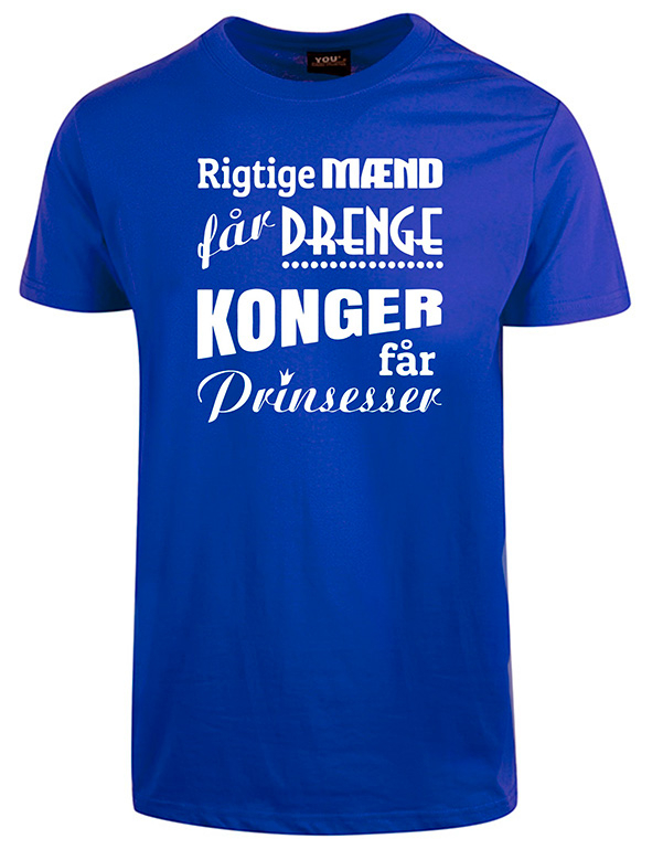 Fars Dag T-shirt Koboltblå