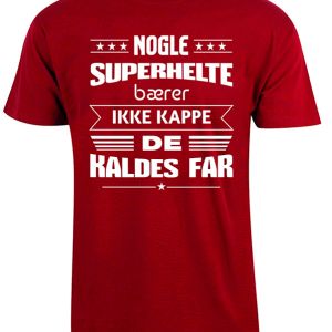 superhelt far vinrød