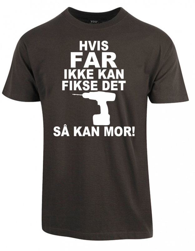 Mor fikser det – Mørkegrå