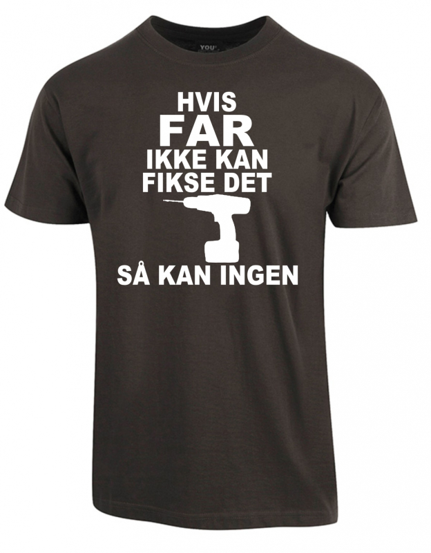 Hvis far ikke kan fikse det – Mørkegrå