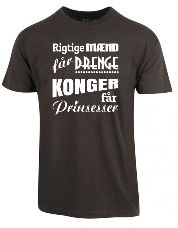 Fars Dag T-shirt Mørkegrå