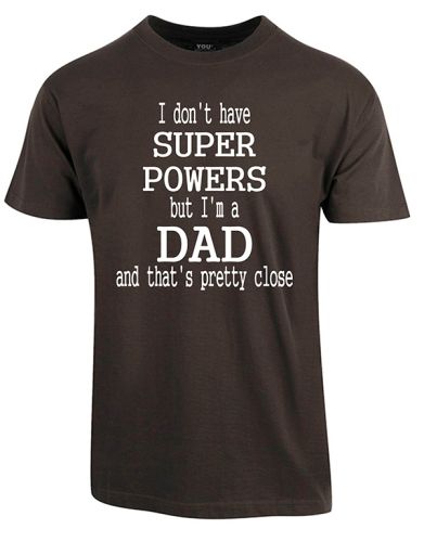 grå fars dags t-shirt