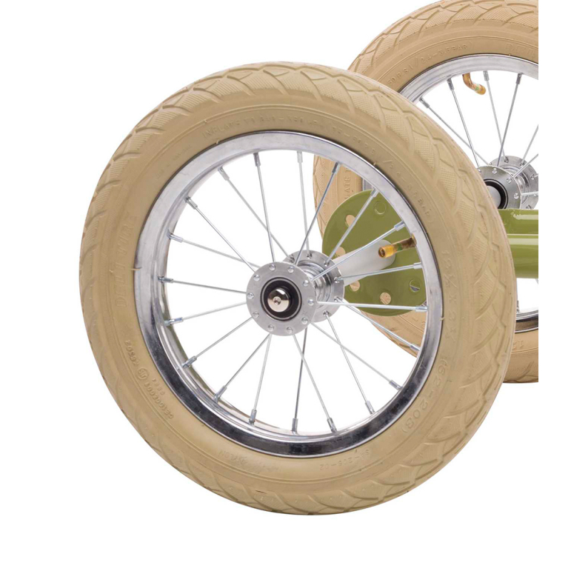2: Hjul til Trybike - Lys beige
