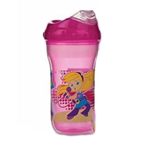 pink drikkeflaske fra nuby