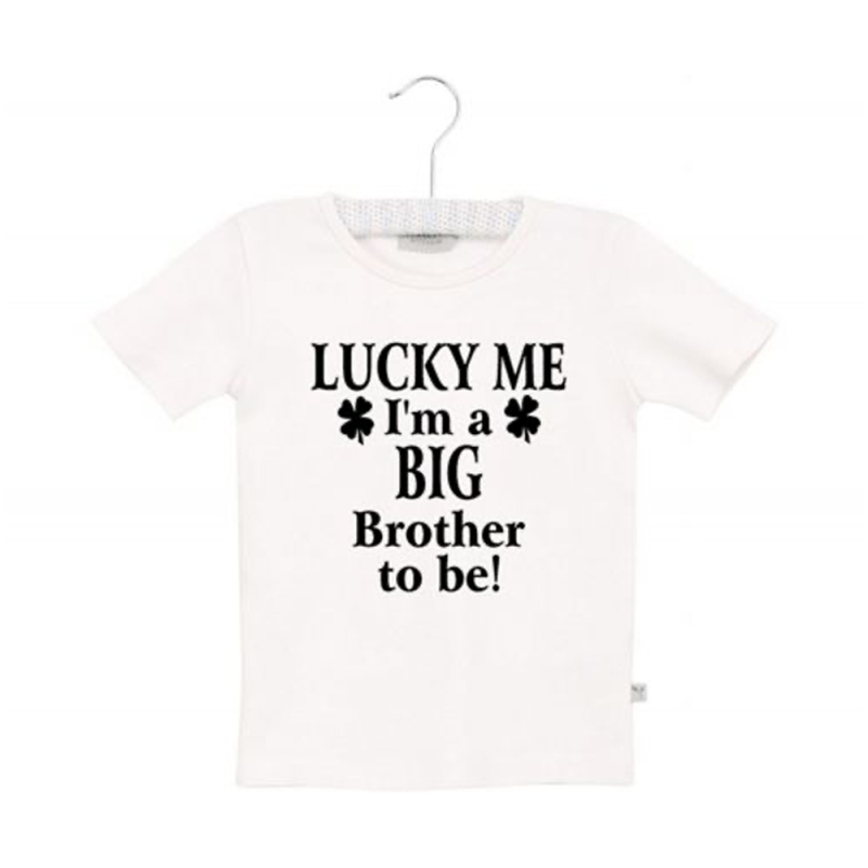 Se Lucky me storebror t-shirt hos Babadut.dk