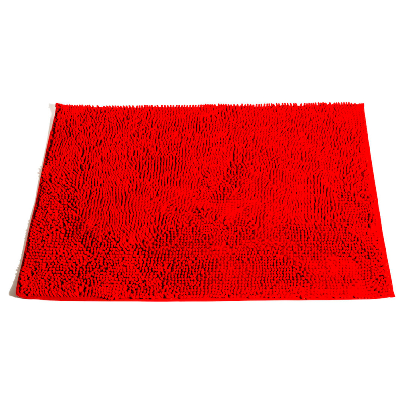 Rød badeværelsesmåtte fra Lord Nelson - 60 x 90 cm.