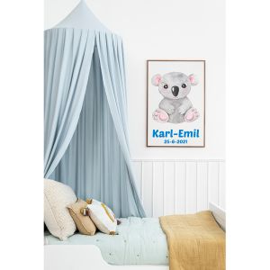 plakat til børneværelset