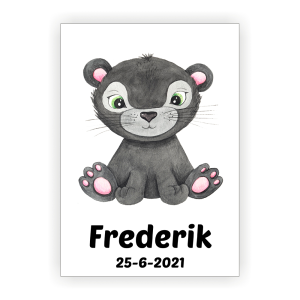 panter plakat til børn