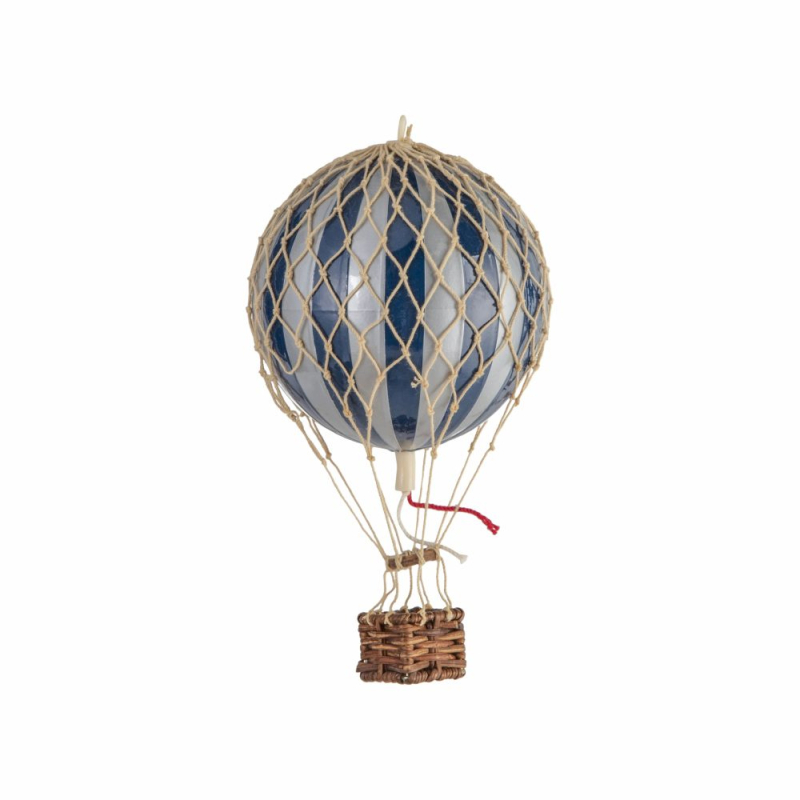 Billede af Luftballon fra Authentic Models navy/sølv - 8.5 cm