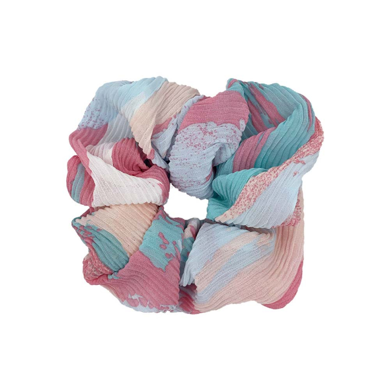 Billede af Natasja scrunchie fra By Stær - Dip dye rosa