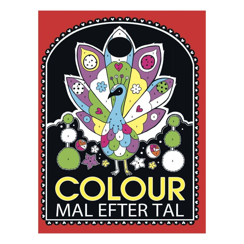 #2 - Malebog fra Colours By Cph - Mal efter tal