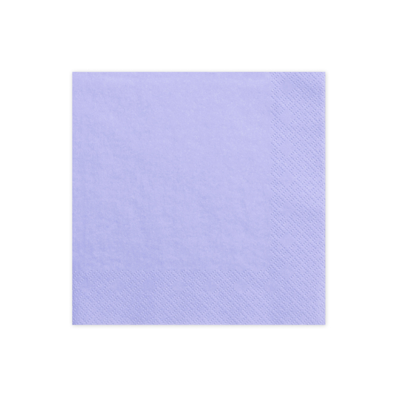Lavendel servietter – 20 stk.