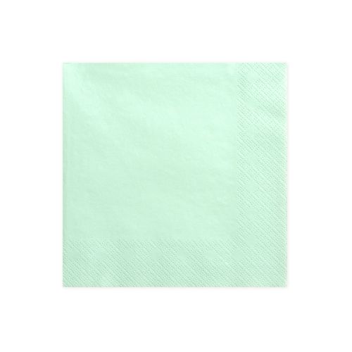 mintgrønne servietter
