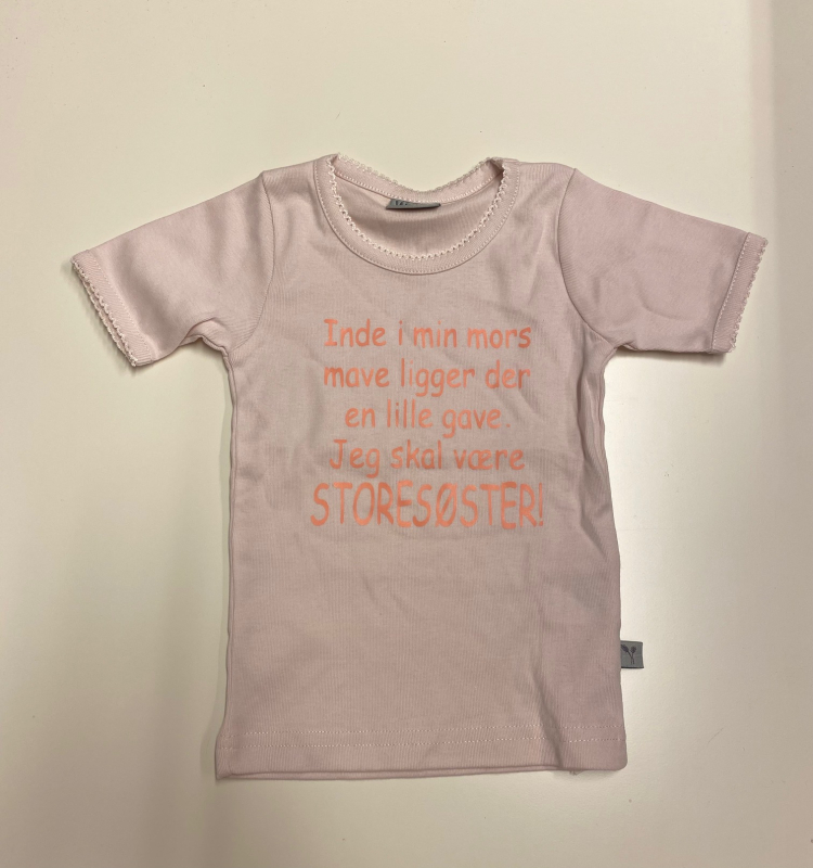 Storesøster t-shirt str: 1 år