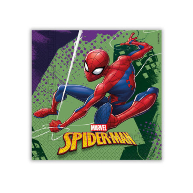 #2 - Spiderman servietter - 20 stk.