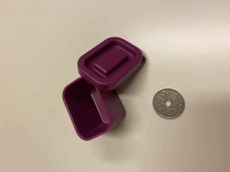 Billede af Dressing beholder fra bentology - lilla