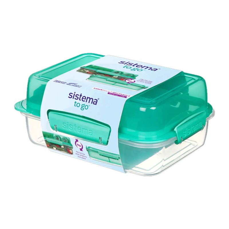 Sistema Lunch Stack madkasse - Minty Teal