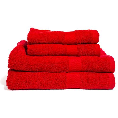 Røde håndklæder fra queen anne