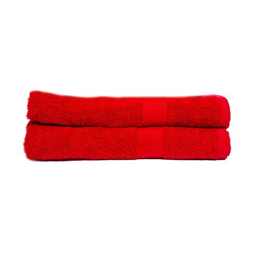 Rødt håndklæde fra Queen Anne