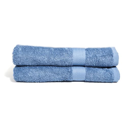 Lyseblå håndklæder