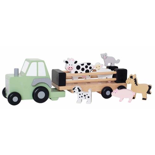 jabadabado traktor med dyr