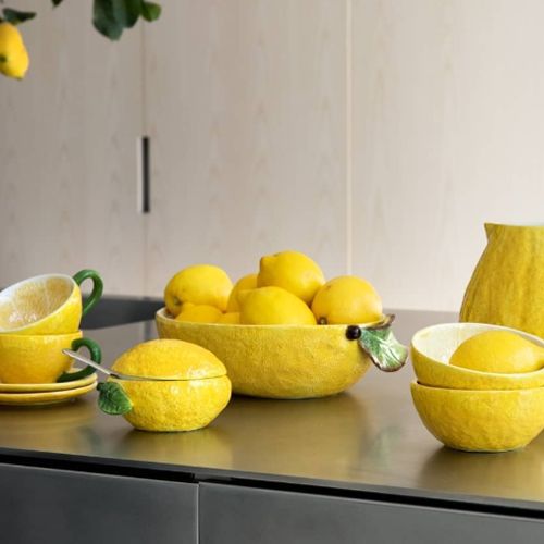 citron skål med låg