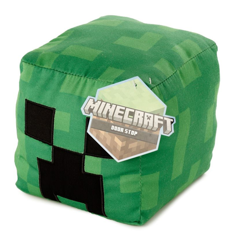 Minecraft dørstopper til børneværelset - Creeper