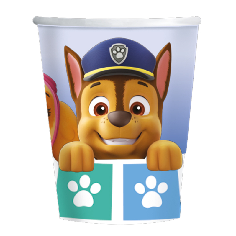 Billede af Paw Patrol papkrus 250 ml - 8 stk.