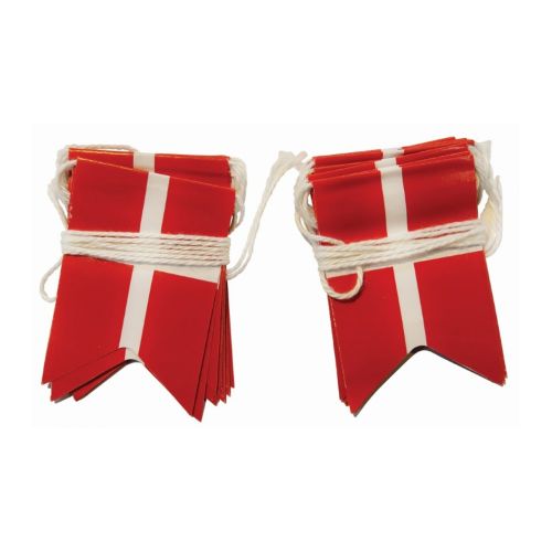 dansk flag guirlande