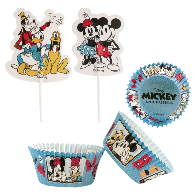 Se Mickey and Friends muffins kit hos Babadut.dk